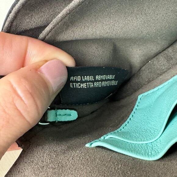 Fendi Teal Monster Mini Baguette Evening Bag Blue Green SHW Authentic CoA - Picture 11 of 11